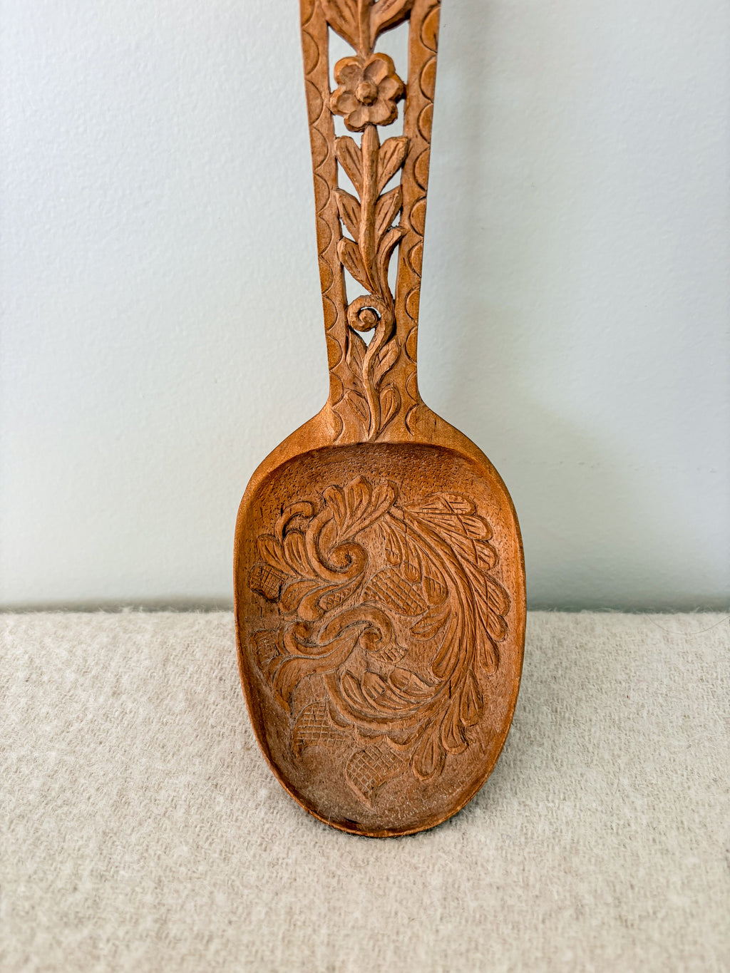 Wooden Carved Spoon
