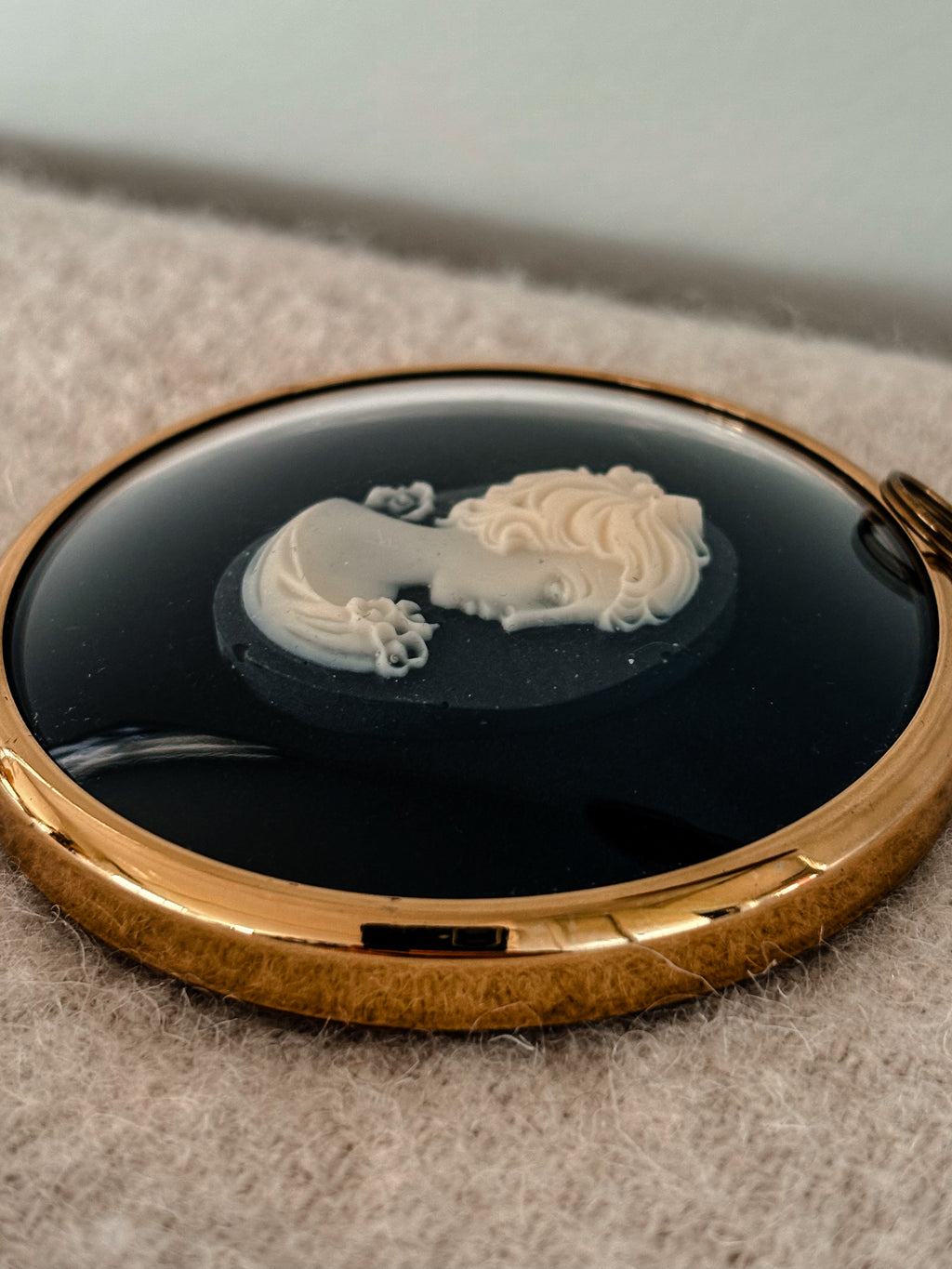 Peter Bates Framed Cameo