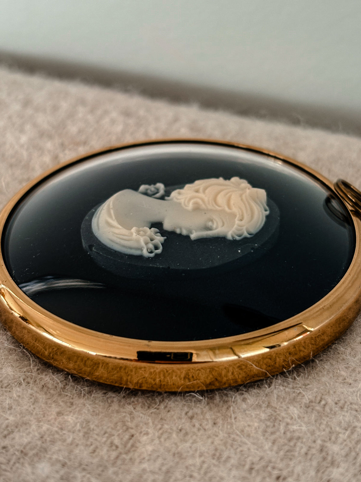 Peter Bates Framed Cameo