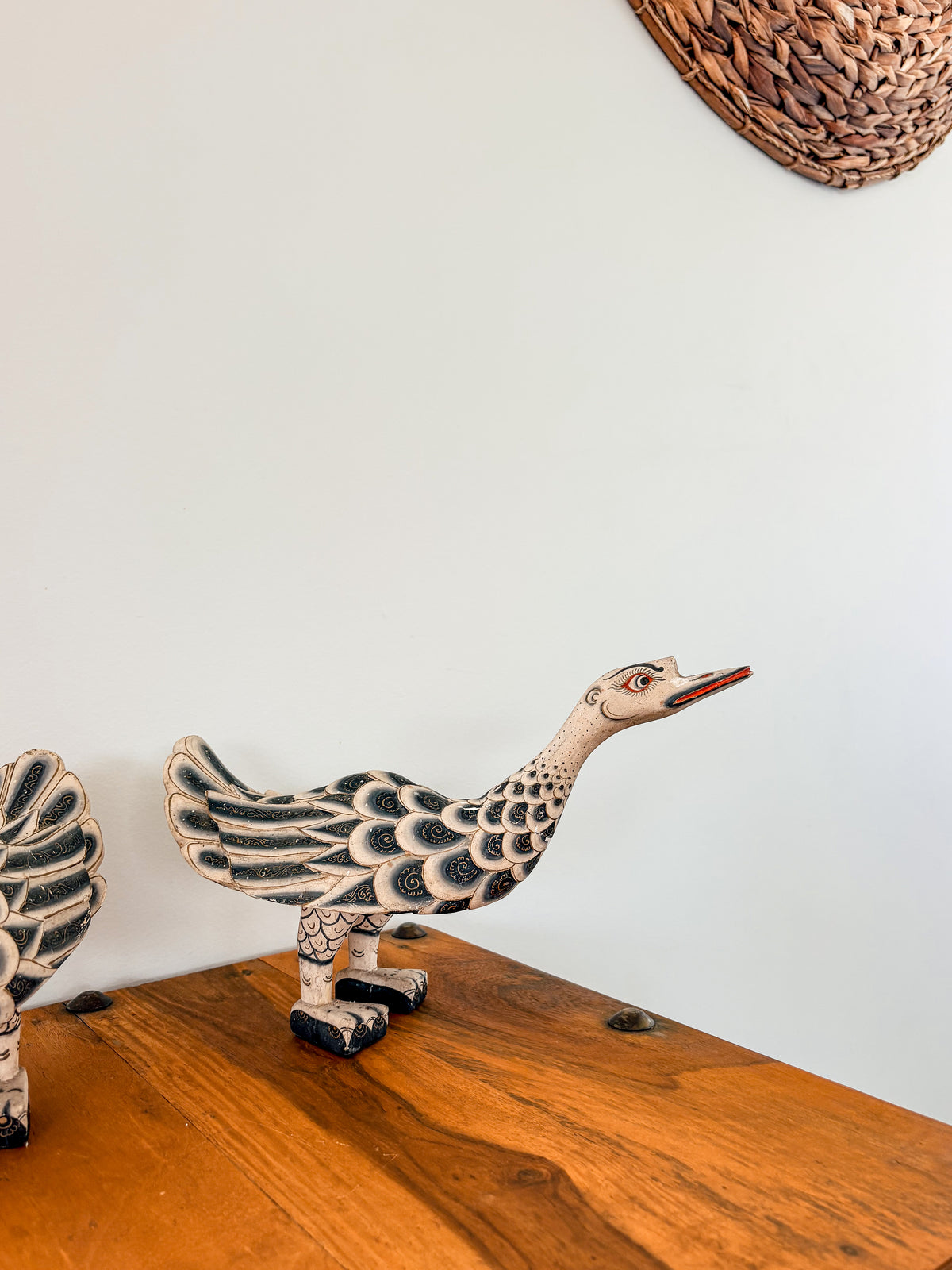 Vintage Balinese Wooden Ducks
