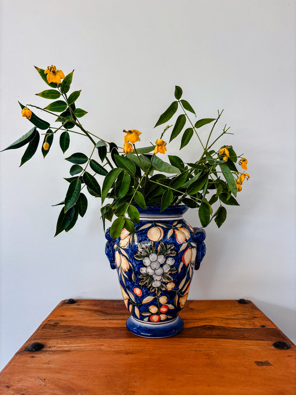Vintage Italian Majolica Vase