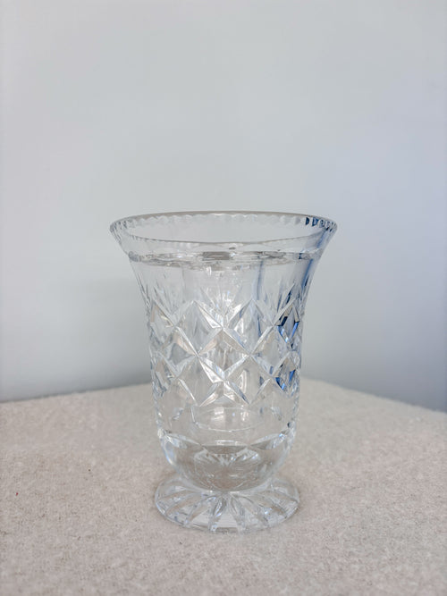 Crystal Cut Vase