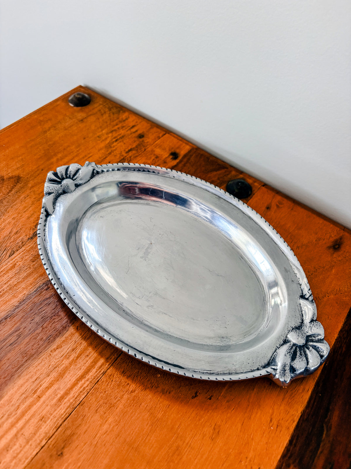 Silver Bow Tray