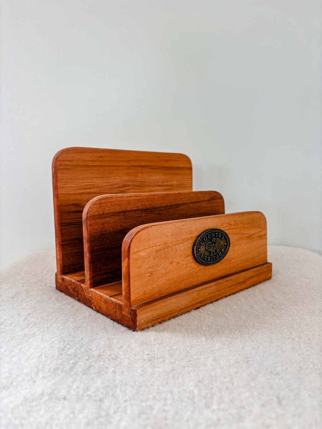Country Heritage Wooden Letter Holder