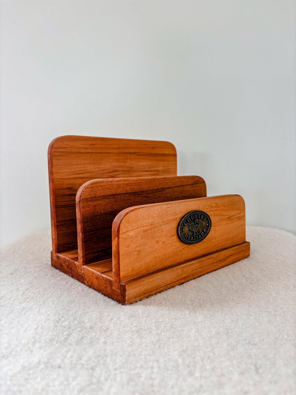 Country Heritage Wooden Letter Holder