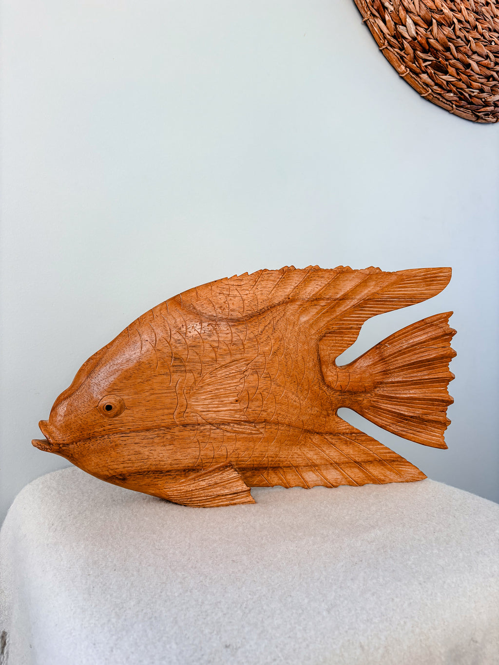 Wooden Hanging Fish