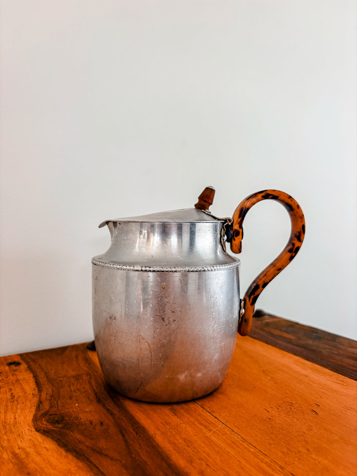 Vintage N.C. Joseph Ltd (NCJ Ltd) aluminum tea or hot water pot