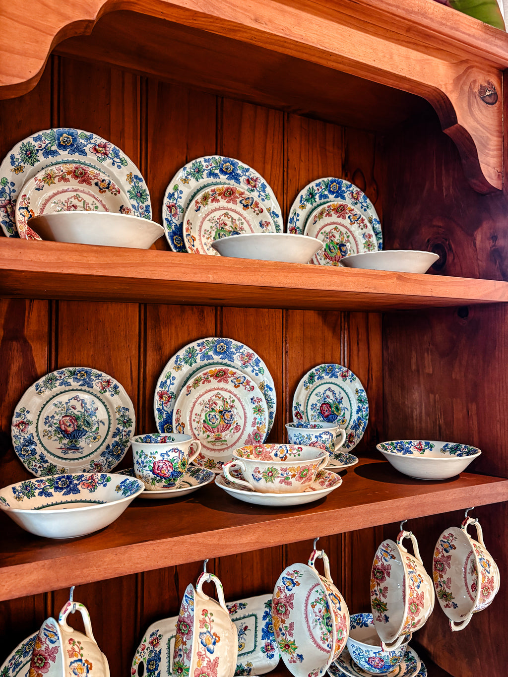 Masons Strathmore Iron Stone China Set