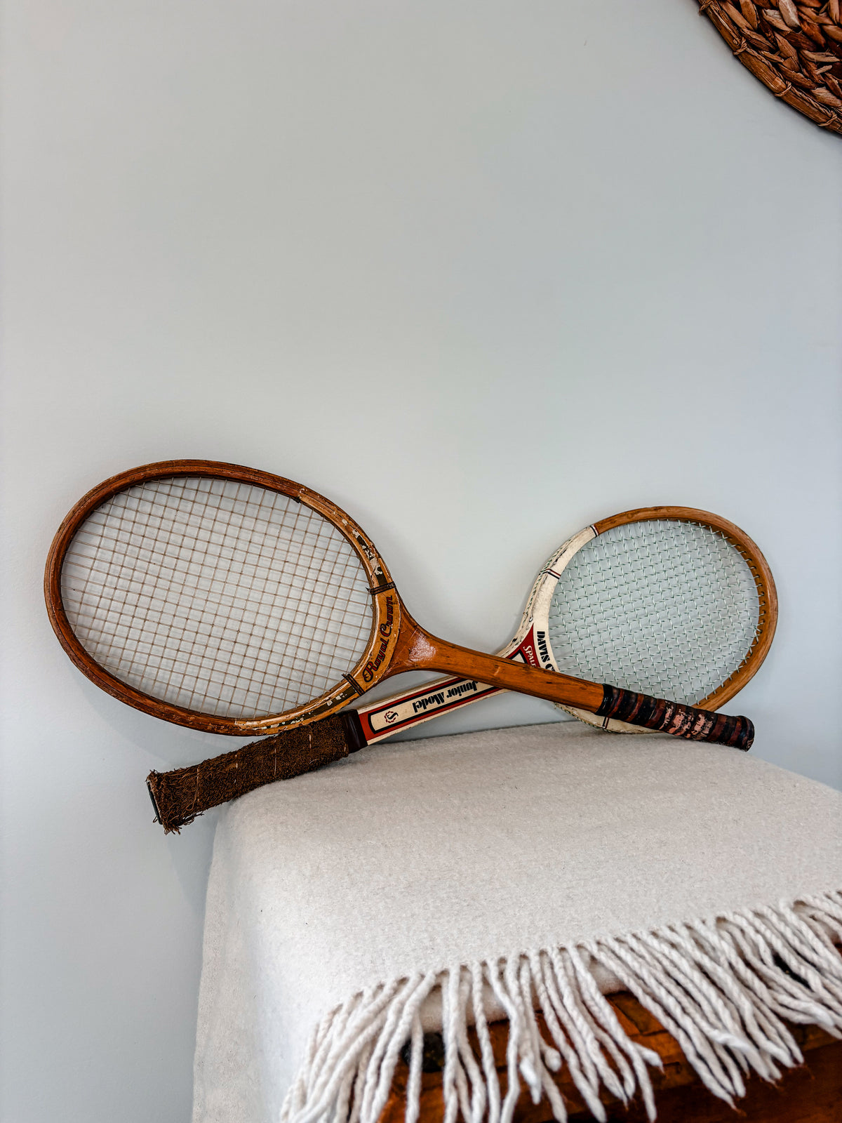 Vintage Royal Crown Badminton Racket