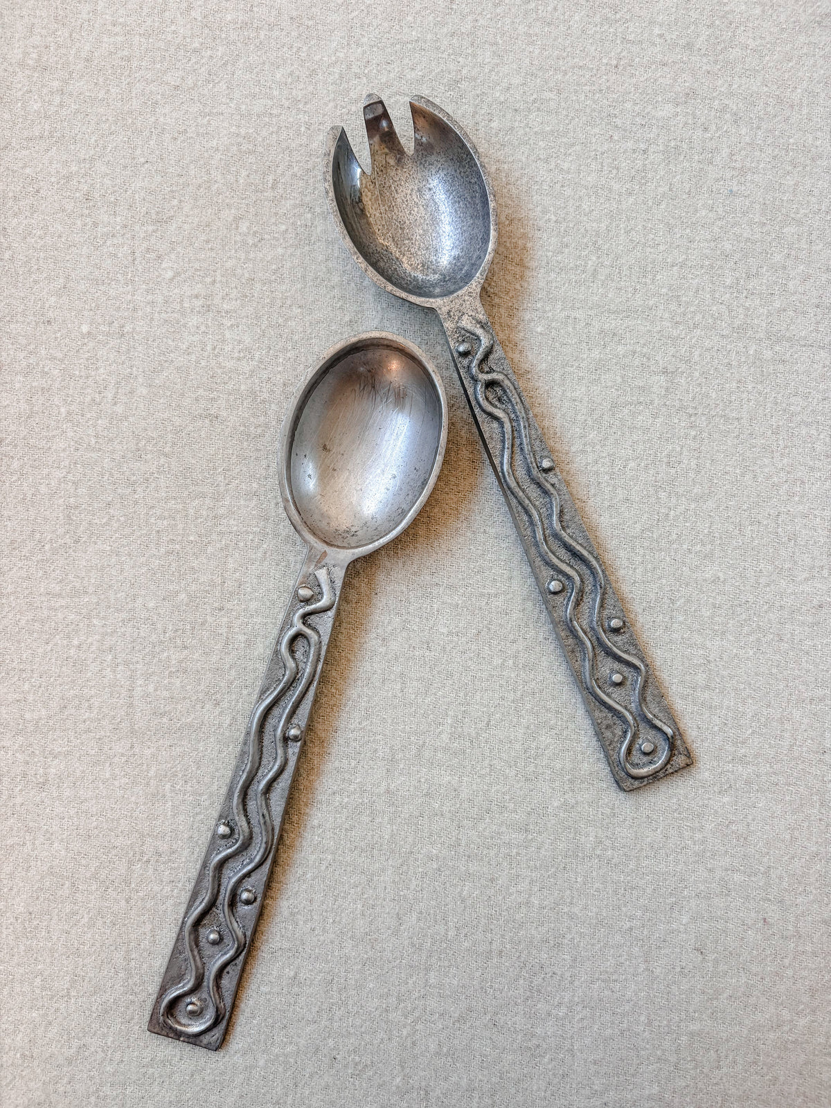 Quirky Vintage Salad Servers