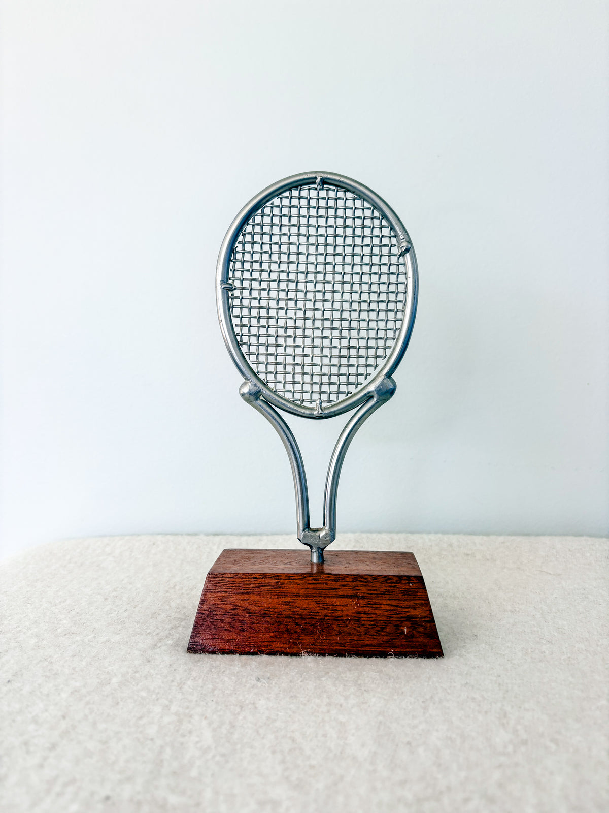 Badminton Trophy Plaque
