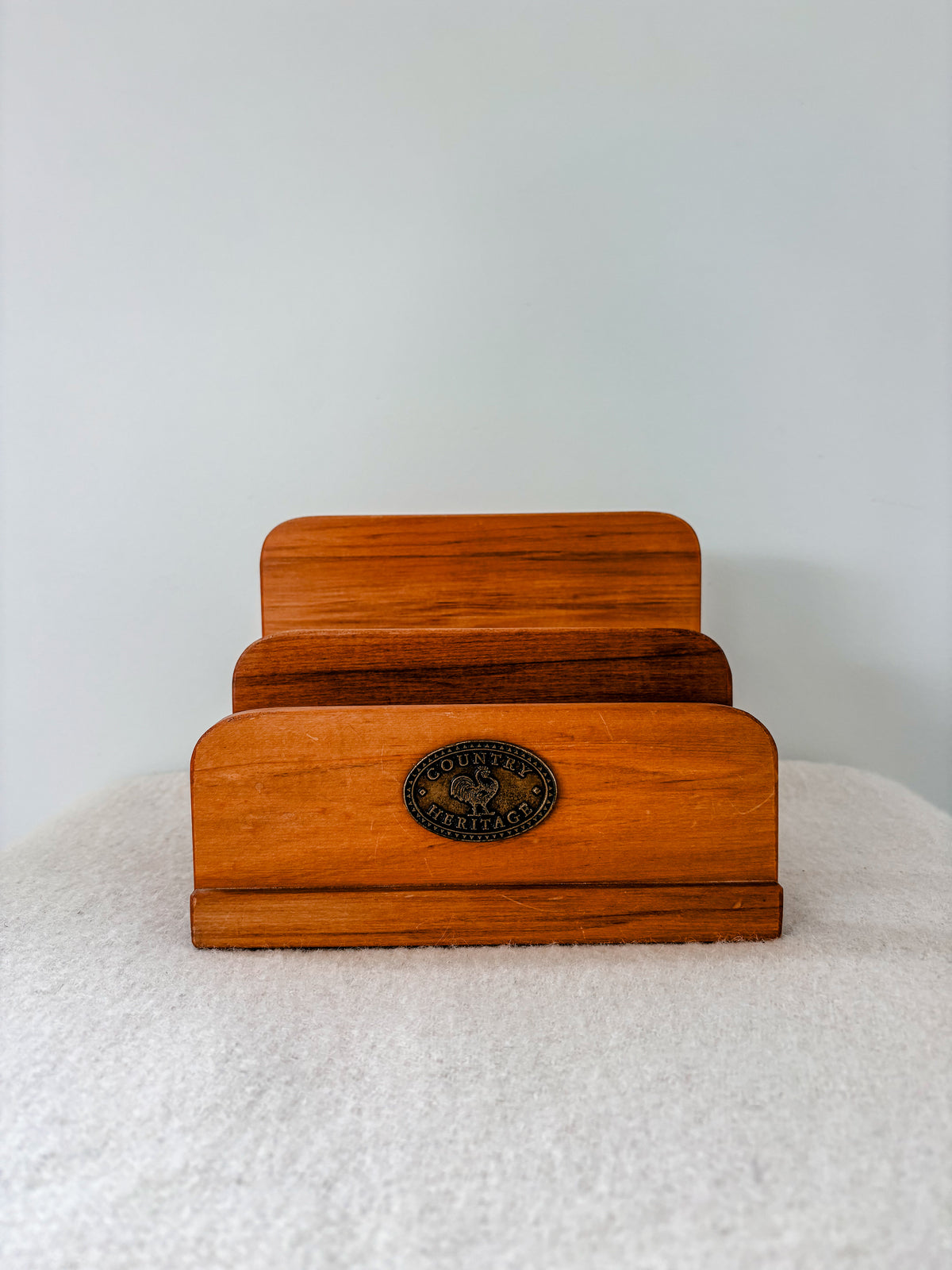 Country Heritage Wooden Letter Holder
