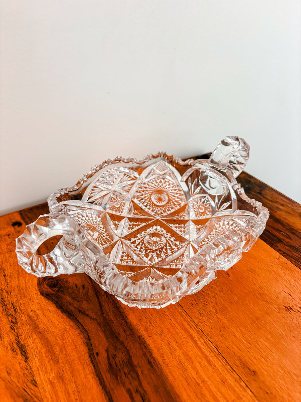 Vintage American Brilliant Period Cut Glass Bowl