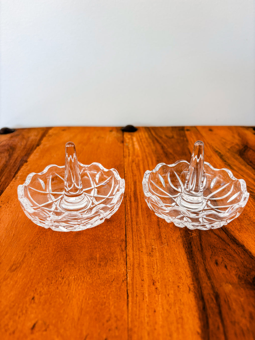 Vintage Crystal Ring Holder