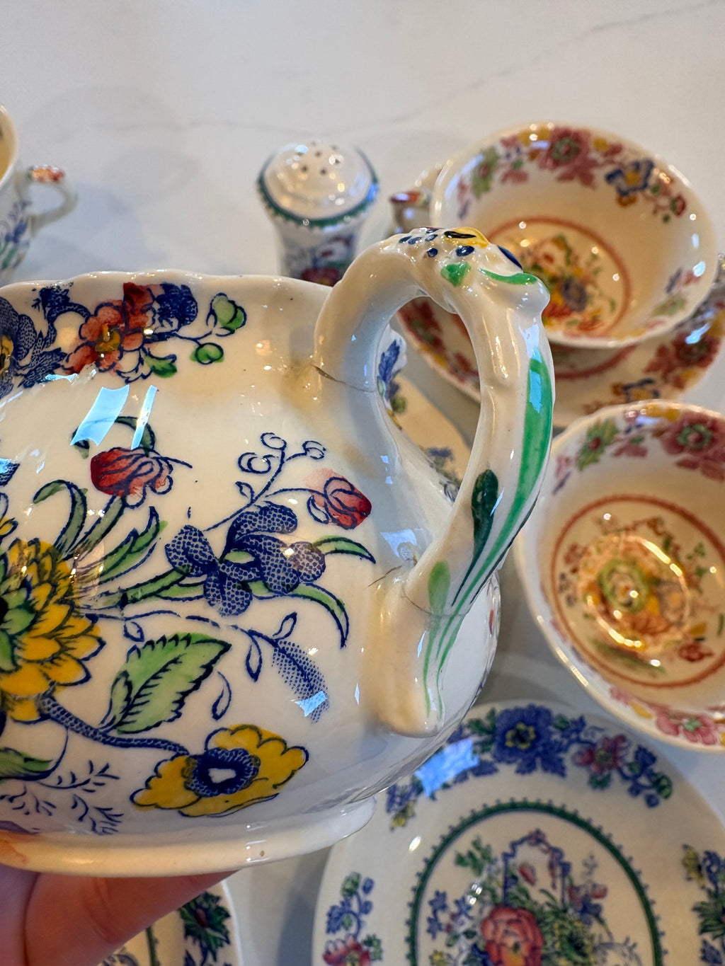 Masons Strathmore Iron Stone China Set