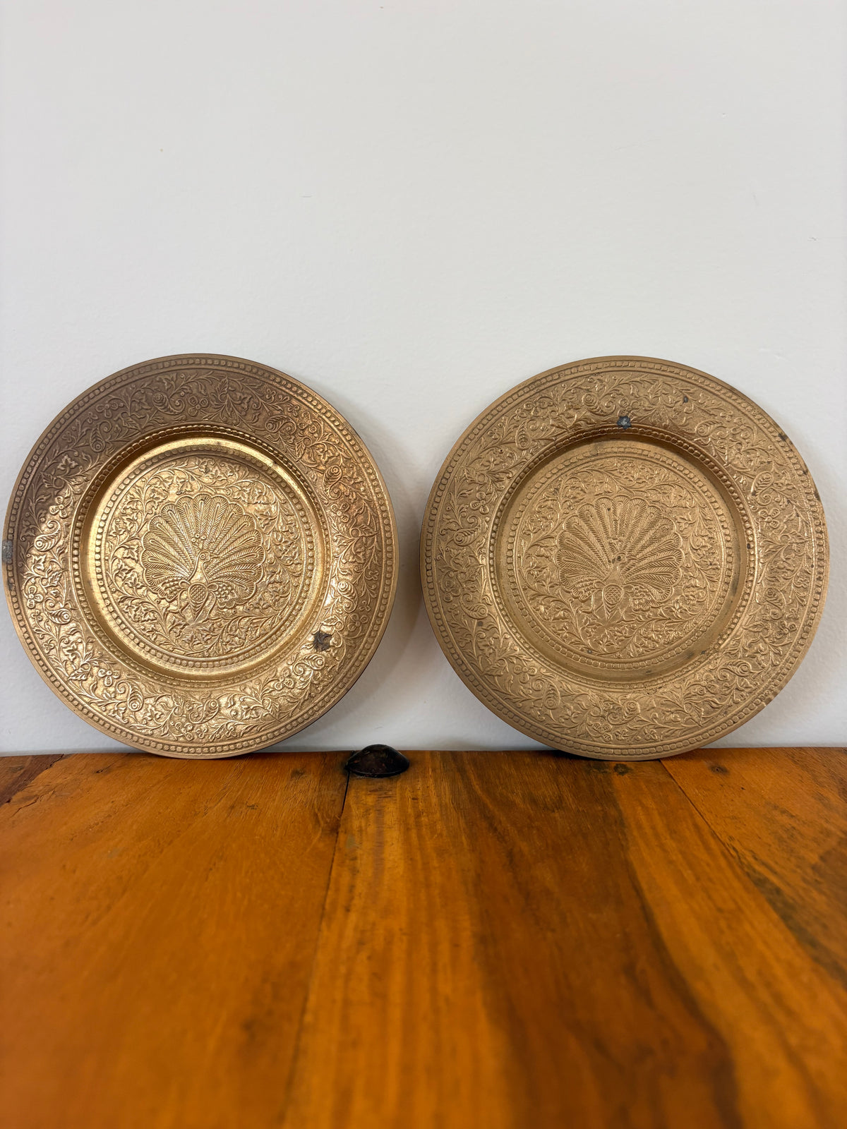 Brass Peacock Wall Hangings