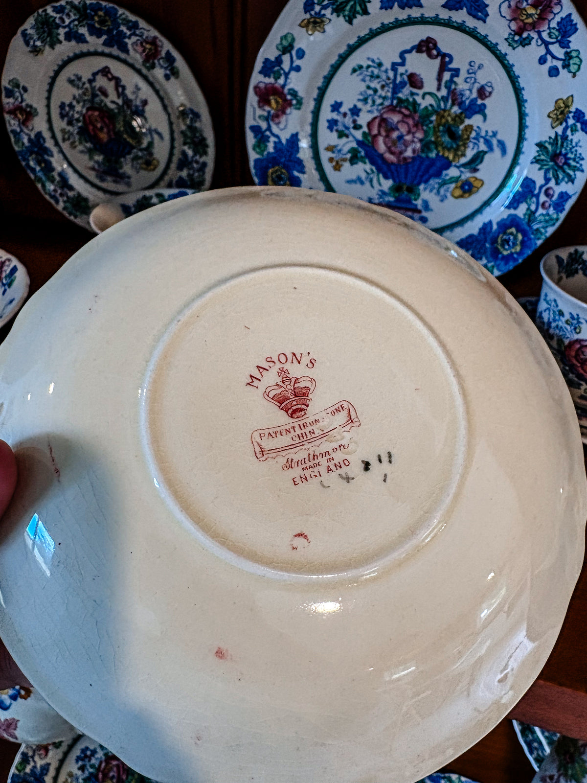 Masons Strathmore Iron Stone China Set