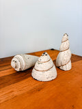 Set of 3 Wooden Shells
