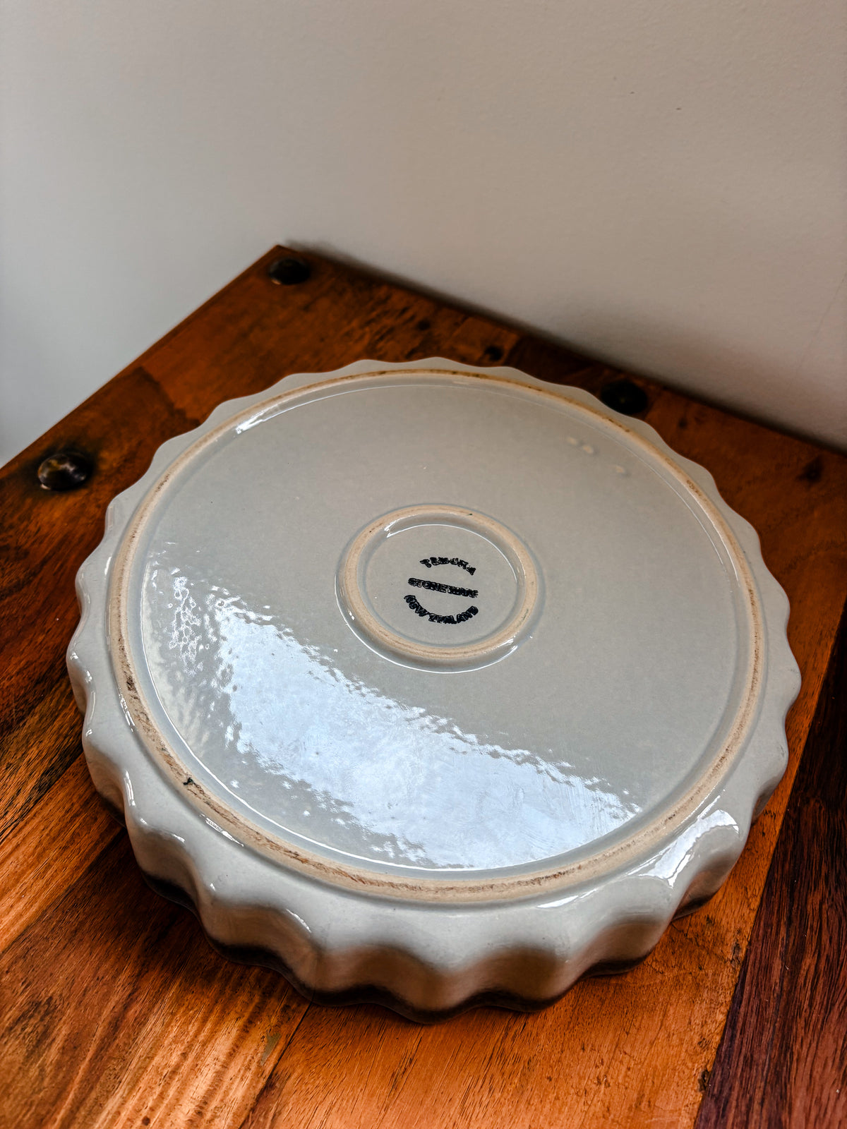 Temuka Stoneware Pie Dish