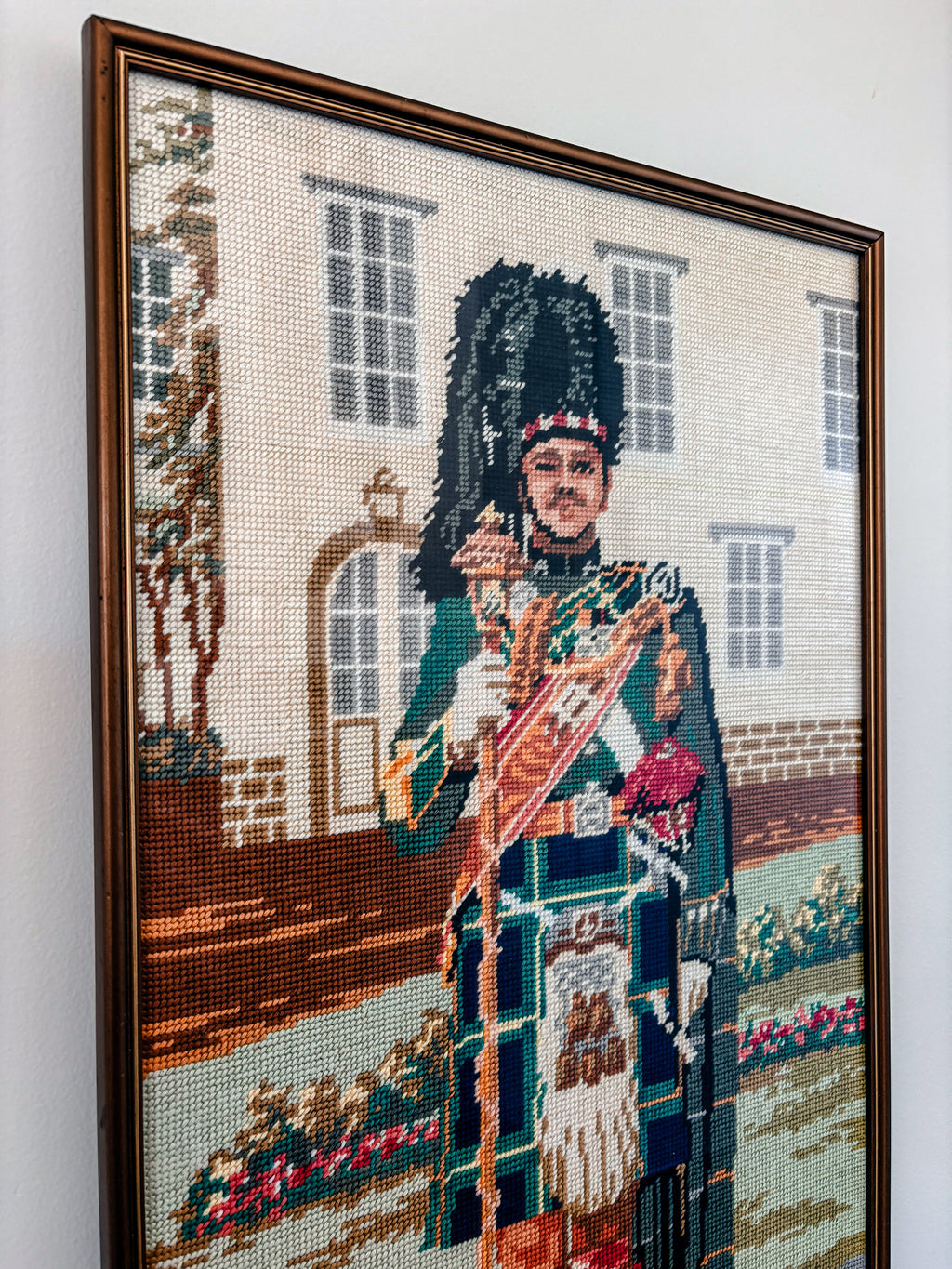 Scottish Man Needlepoint