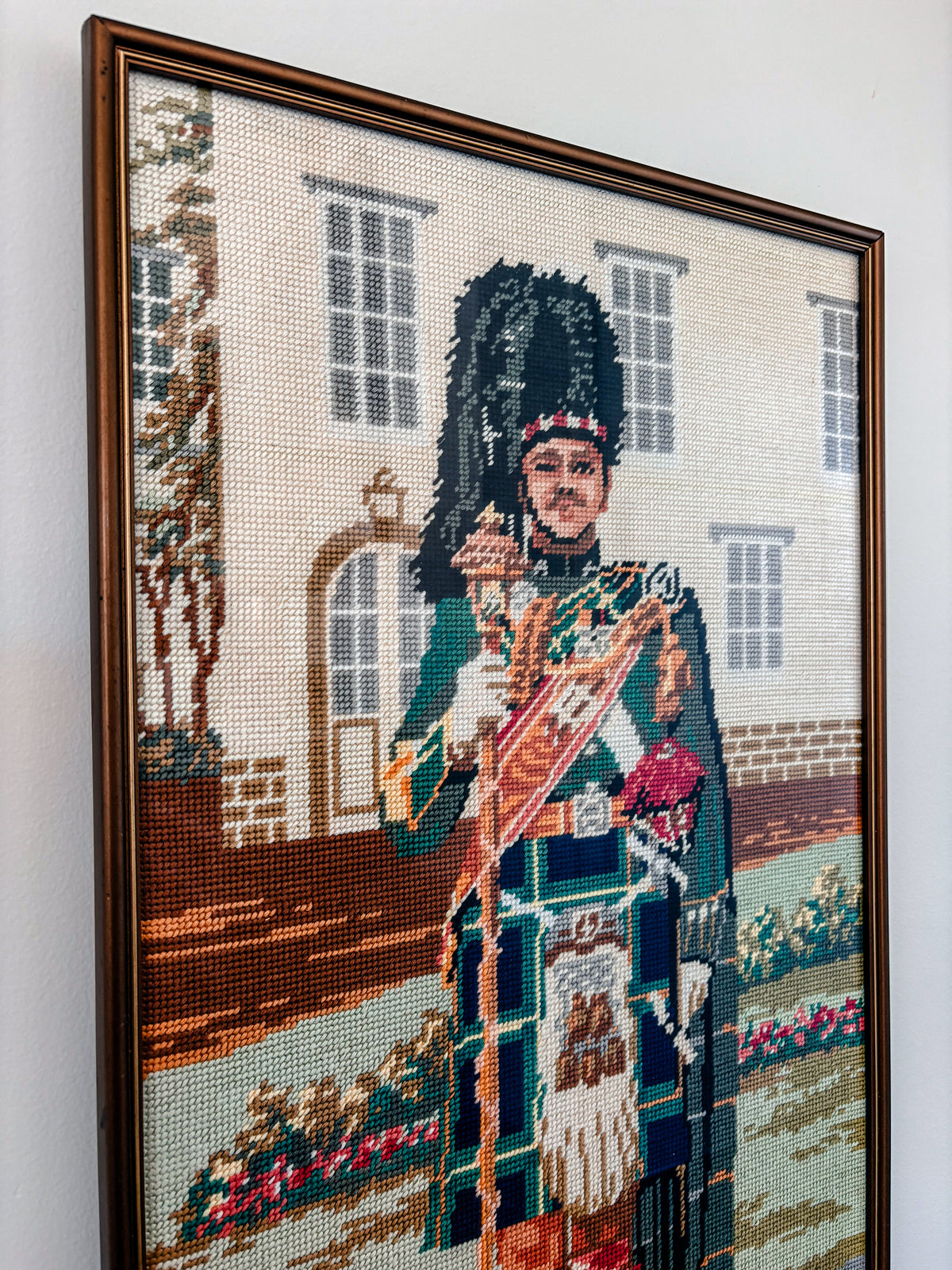 Scottish Man Needlepoint