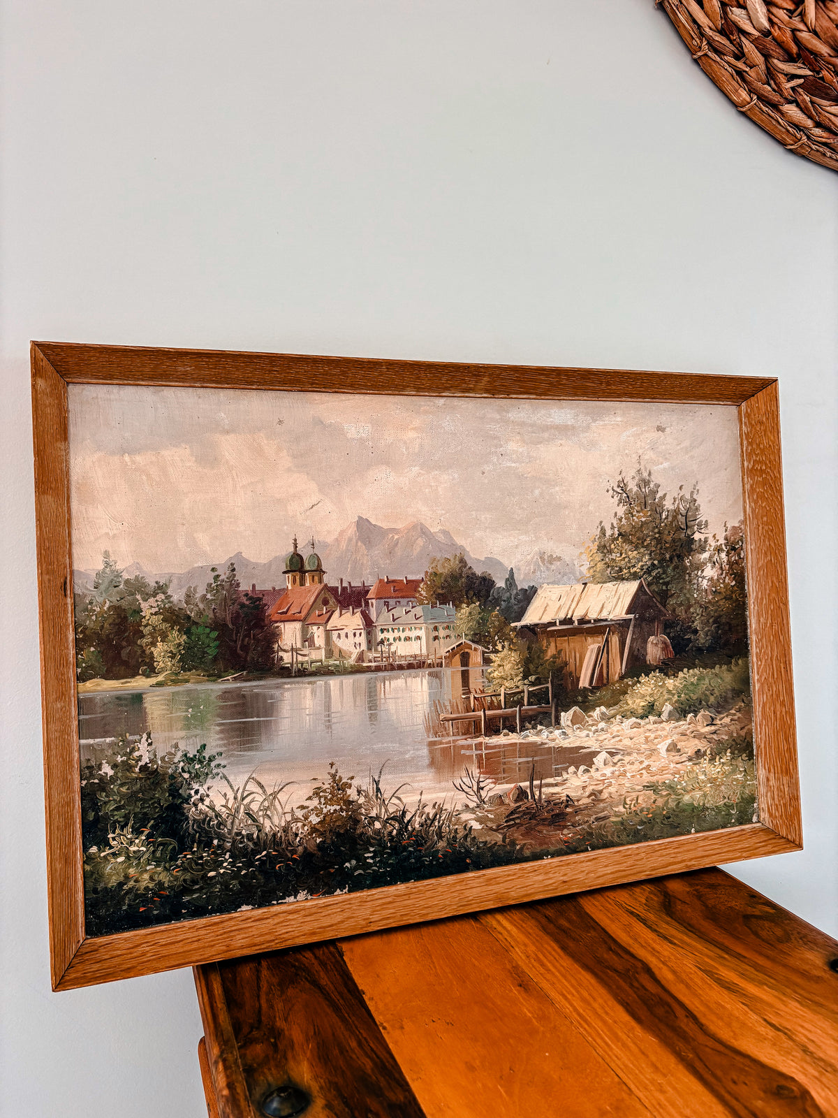 Down by the River Original Landcape oil painting