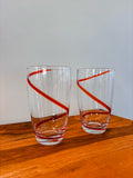 Vintage Pier Swirline Glasses